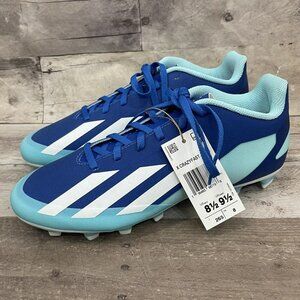 Adidas CrazyFast Flexible Ground Soccer Cleats Shoes Blue Men 8.5 Women 9.5